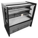 Balcão Refrigerado Estufa 1,25M 2 Placas Com LED Platinum 127v