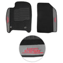 Jogo de Tapete Carpete Sandero Stepway 2008 a 2025 Preto 5 Peças